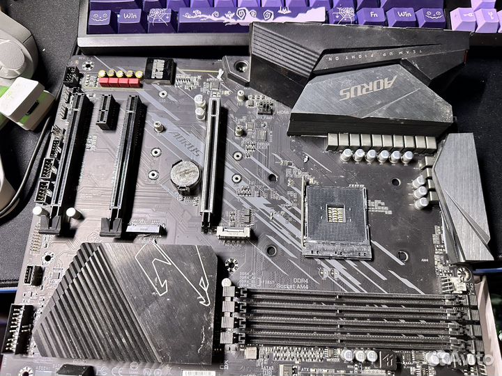 Материнская плата b550 aorus elite v2