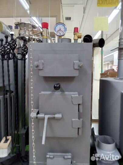 Котел Крит длитеного горения 10,30,50,100,150 кВт