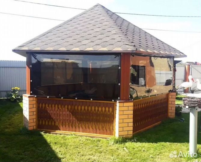 Мягкие окна прозрачные и тонированные