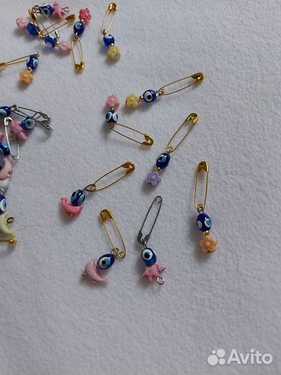 Декор Обереги от сглаза Булавочки Турция