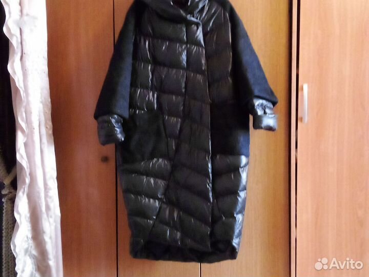 Зимний пуховик пальто