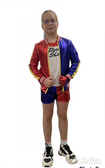 Костюм детский харли квинн. Новые