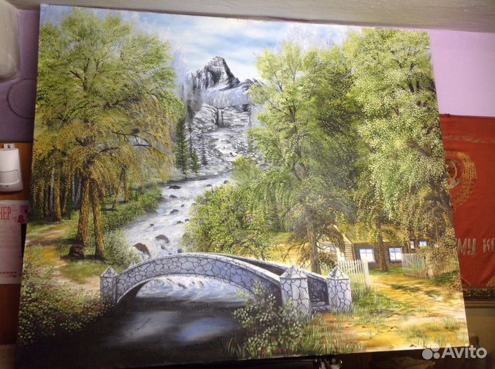 Мостик в горах