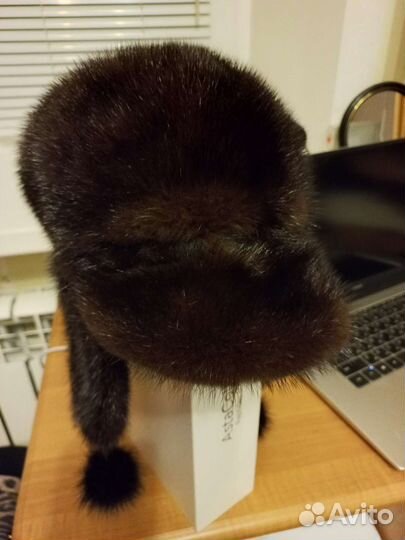 Шапка норковая женская