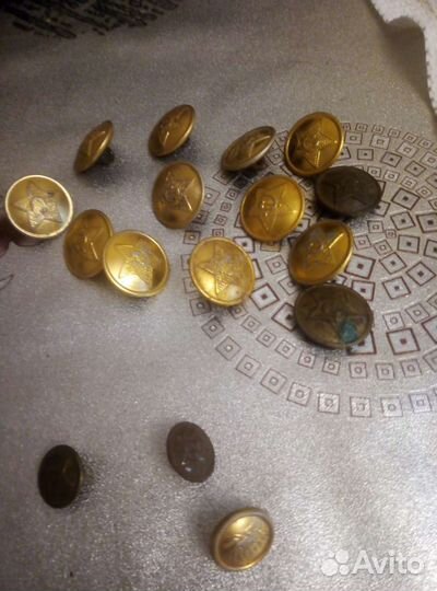 Пуговки ссср. Бежица