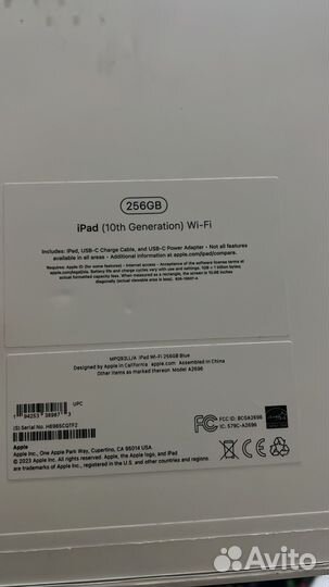 iPad 10th 256gb