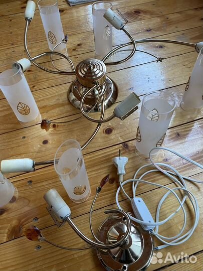 Люстра новая