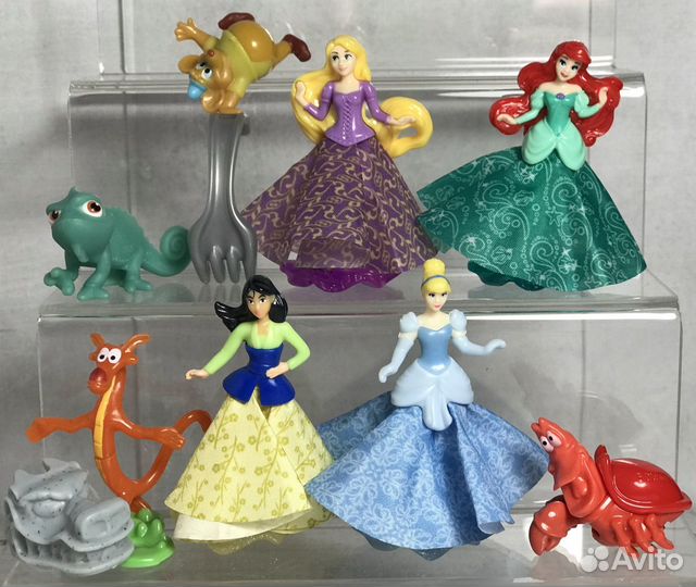 Полная серия киндеров Принцессы Диснея 2018