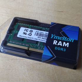 8Gb (ddr3l PC3L 12800s 1600 1.35v) память ноутбука