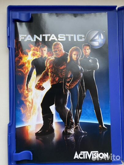 Игра лицензионная Ps2 fantastic four