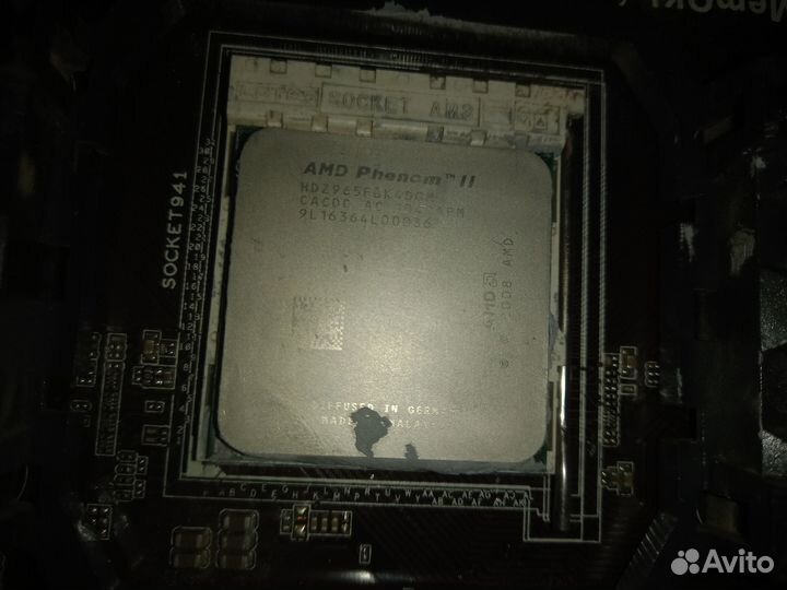 Asus M4A77T AM3 + 12 GB RAM + AMD phenom X4 965