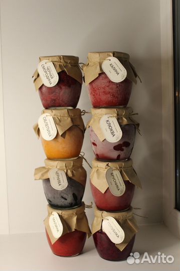 Ягода перетертая С сахаром