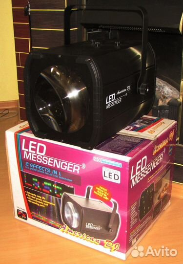 Светомузыка ADj LED Messenger RGB Mic DMX PC New