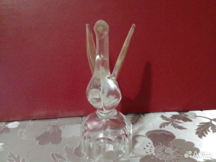 Статуэтка ссср. Гусь. Стекло. Хрусталь