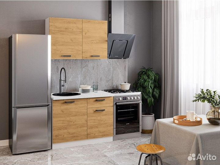 Кухня готовая прямая 1,2м