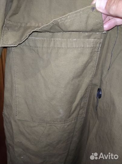 Плащ брезентовый СССР