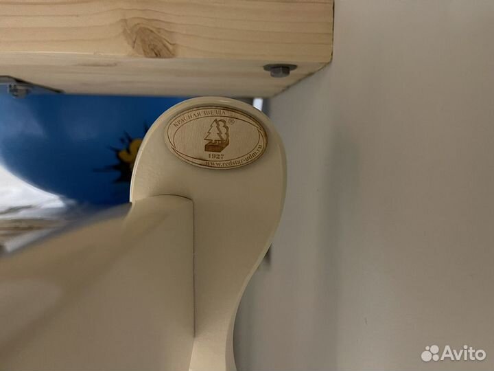 Детская кроватка с продольным маятником. «Артём