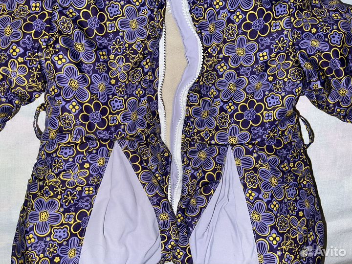 Куртка зимняя на девочку б/у