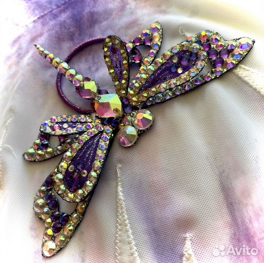 Украшение на пучок,тика,коронка на голову