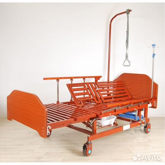 Кровать с боковым переворачиванием с туалетом