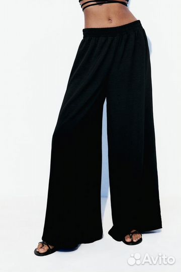 Брюки палаццо zara