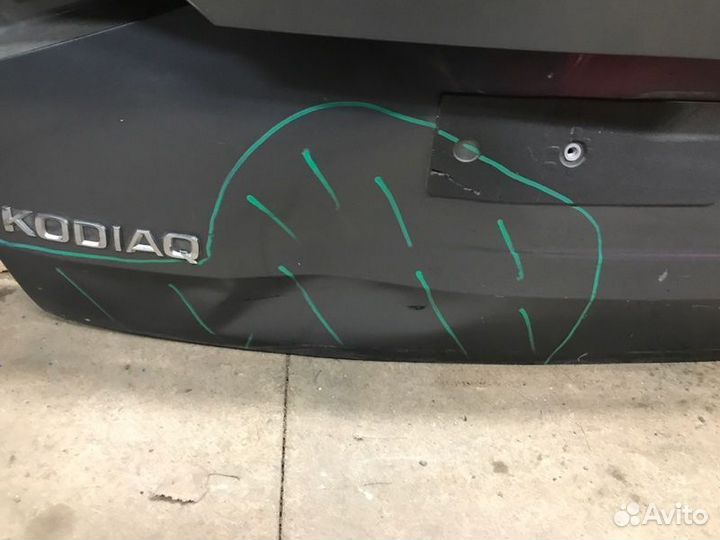 Дверь багажника задняя Skoda Kodiaq 2019