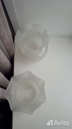 Плафоны для люстры 2 шт Югославия СССР