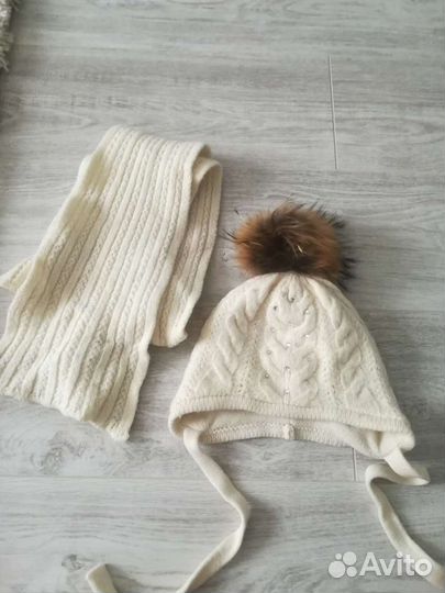 Шапка+шарф