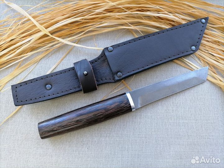Японский нож танто клинок кованая сталь х12мф