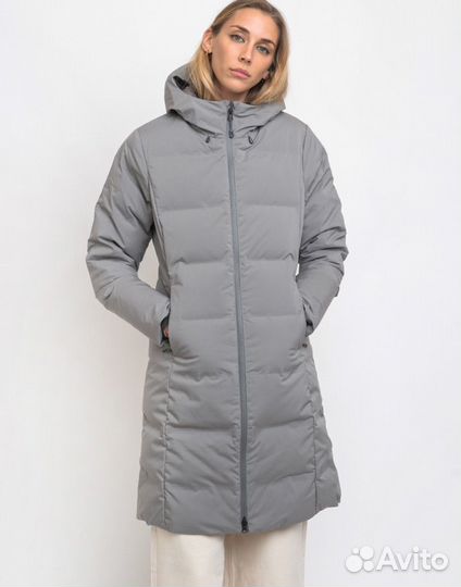 Парка patagonia jackson glacier feather grey