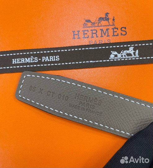 Кожаные ремни hermes