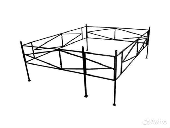 Оградки на кладбище.Производство888