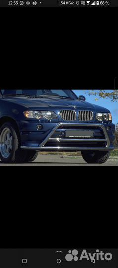 Bmw x5 e53 кенгурятник