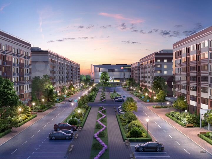 2-к. квартира, 59,1 м², 3/7 эт.