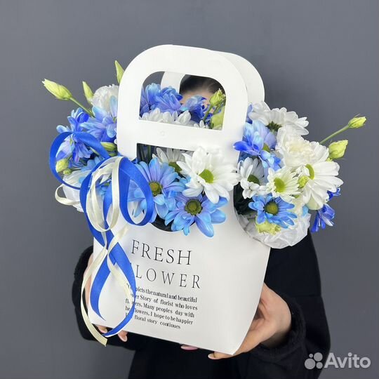 Цветочная сумочка 