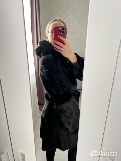 Шуба норковая 42 S