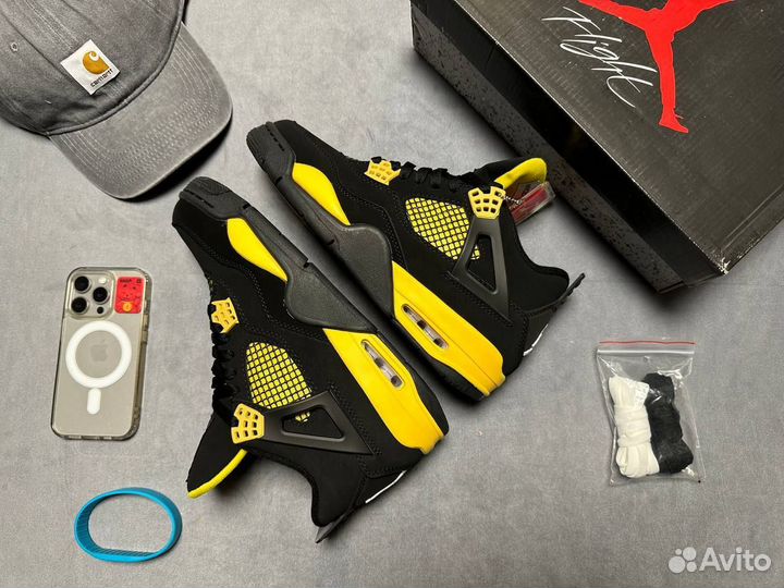 Nike air jordan 4 retro- Люкс