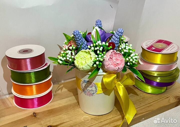 Мыло ручной работы букеты