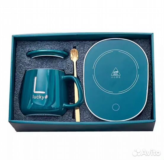 Керамическая кружка с подогревателем