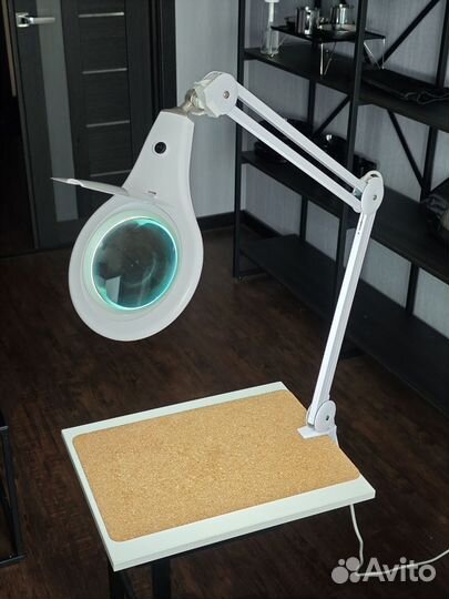 Лампа-лупа на струбцине Rexant