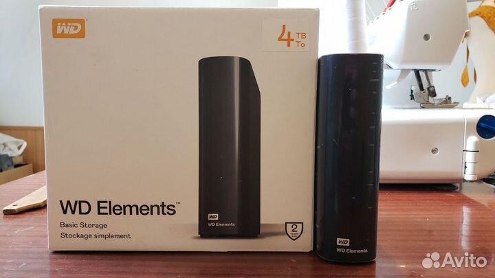 Внешний жёсткий диск WD Elements 4TB