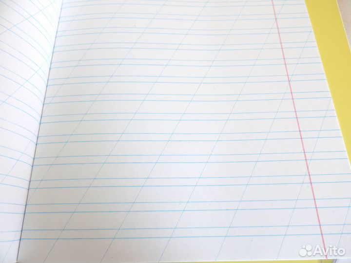 Тетради. косая линия