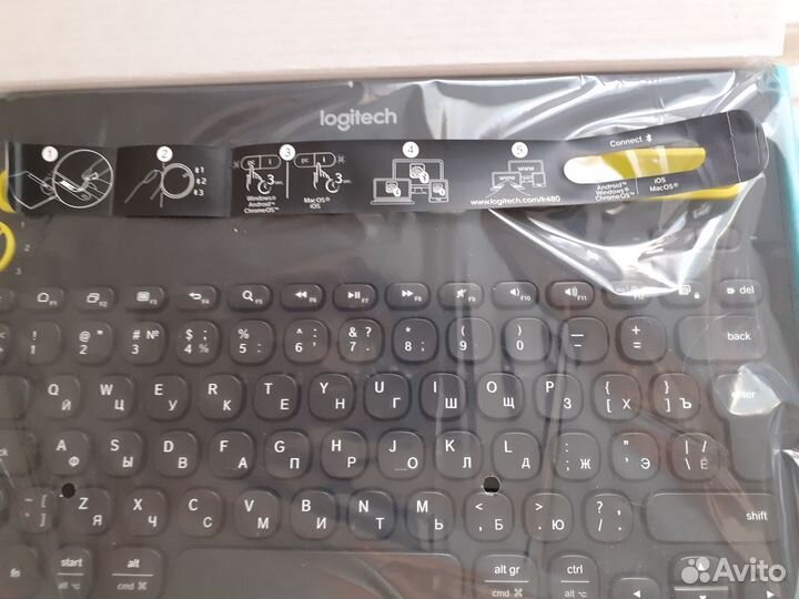 Logitech Клавиатура Bluetooth Multi-Device K480