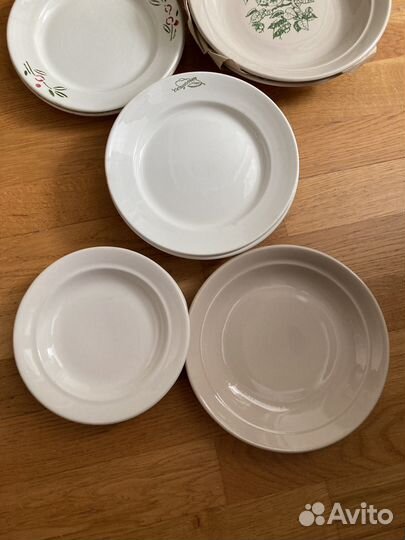 Тарелки СССР разное