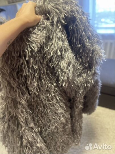 Шуба из эко меха