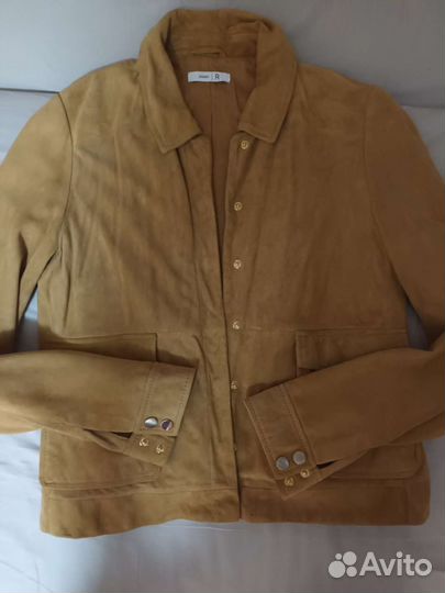 Куртка женс натур козья замша 44/46р La redoute