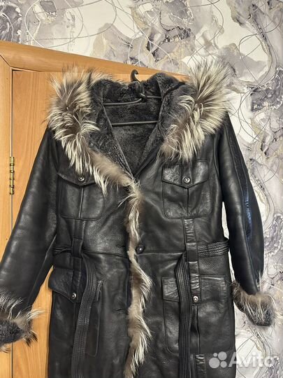 Дубленка натуральная женская 50 размер