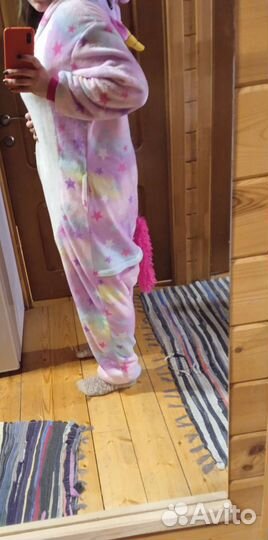 Пижама кигуруми волшебный единорог