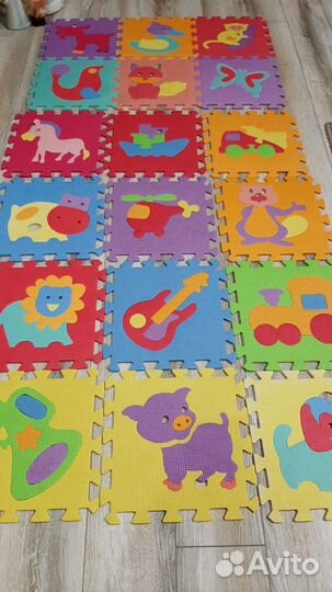 Детский коврик пазл
