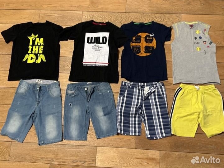 Шорты футболки поло для мальчика 152 158